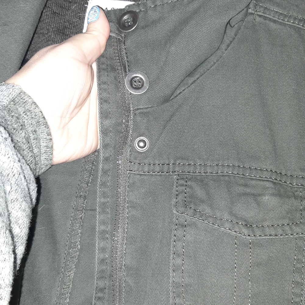 Multi fabric Utility Jacket. - Picture 7 of 12